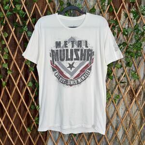 Vintage Y2K metal mulisha grunge faded sketch 2000s t-shirt